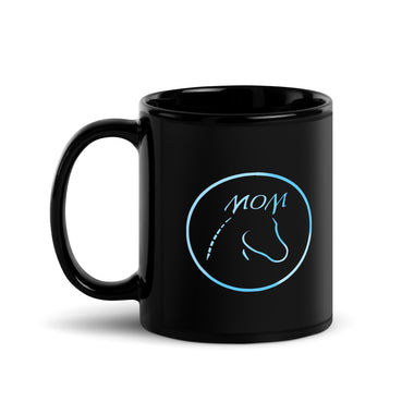 Mom Black Glossy Mug