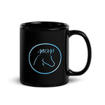 Mom Black Glossy Mug