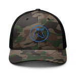 Camouflage trucker - Teal