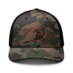 Camouflage trucker - Orange