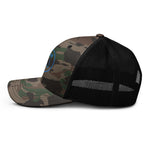 Camouflage trucker - Teal