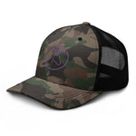 Camouflage trucker - Purple