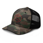 Camouflage trucker - Red