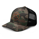 Camouflage trucker - Orange