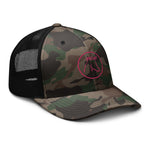 Camouflage trucker - Hot Pink