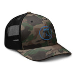 Camouflage trucker - Teal