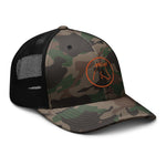 Camouflage trucker - Orange