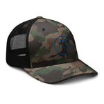 Camouflage trucker - Blue