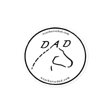 Horse Dad stickers