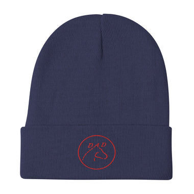 Beanie Navy/Red