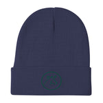 Beanie Navy/Green