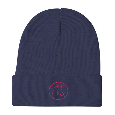 Beanie Navy/Hot Pink