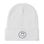 Beanie White/Navy