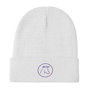 Beanie White/Purple