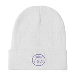 Beanie White/Purple