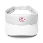 Visor White/Hot Pink